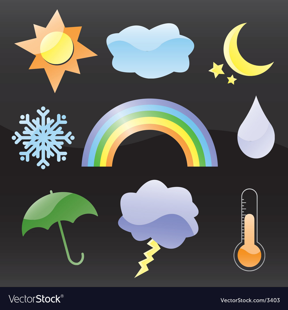 Weather icons