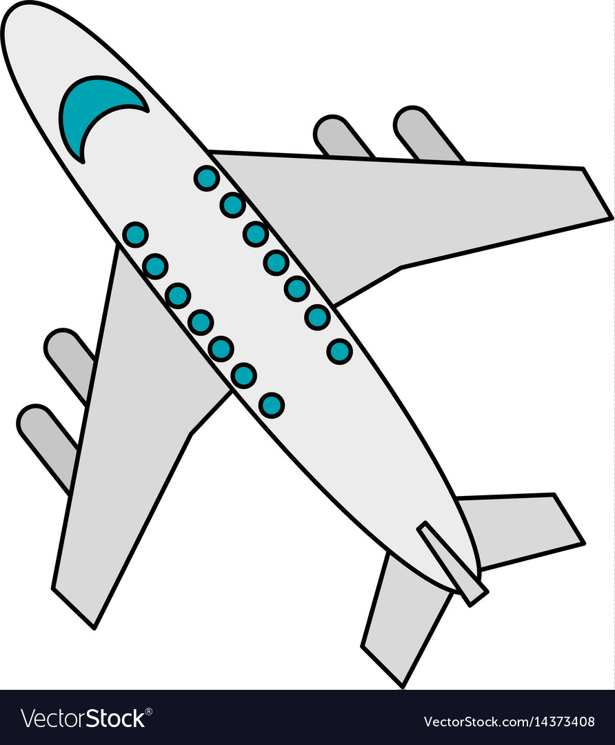 Commercial airplane icon image