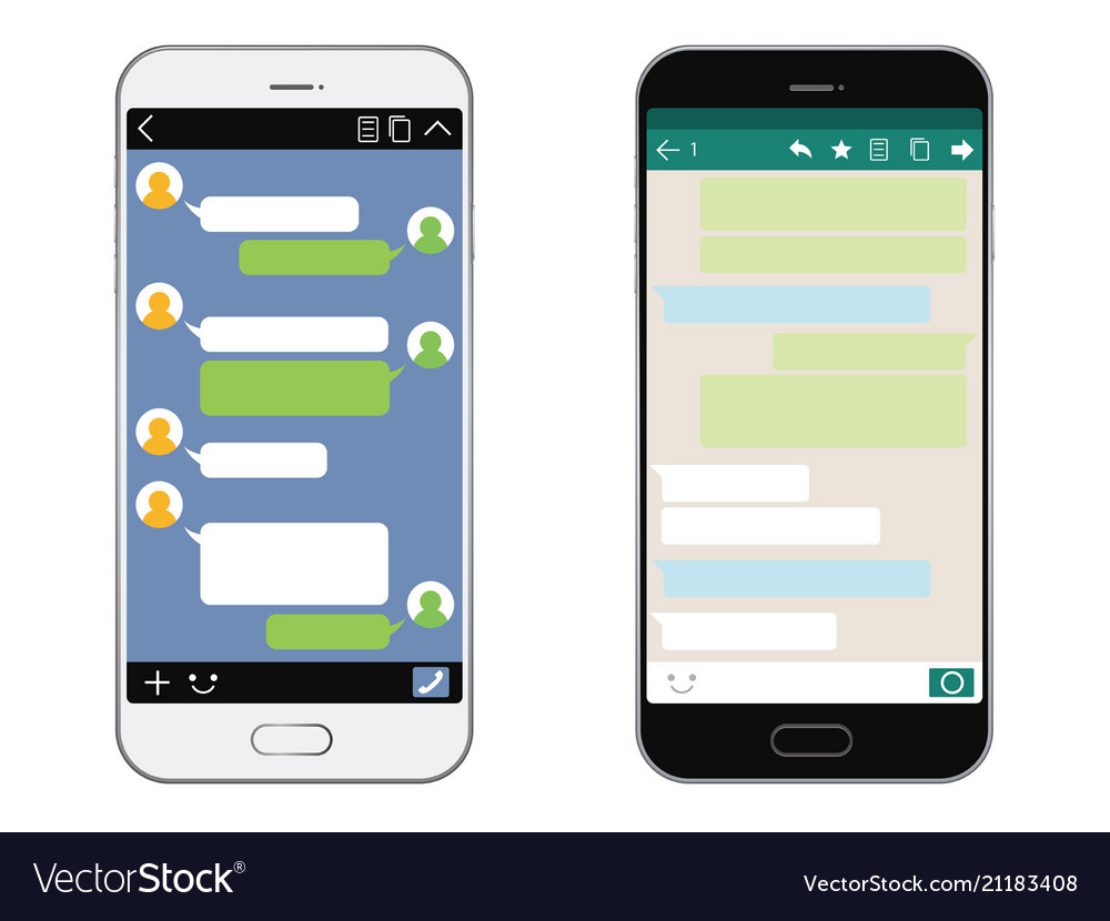 Smartphones with sns interfaces