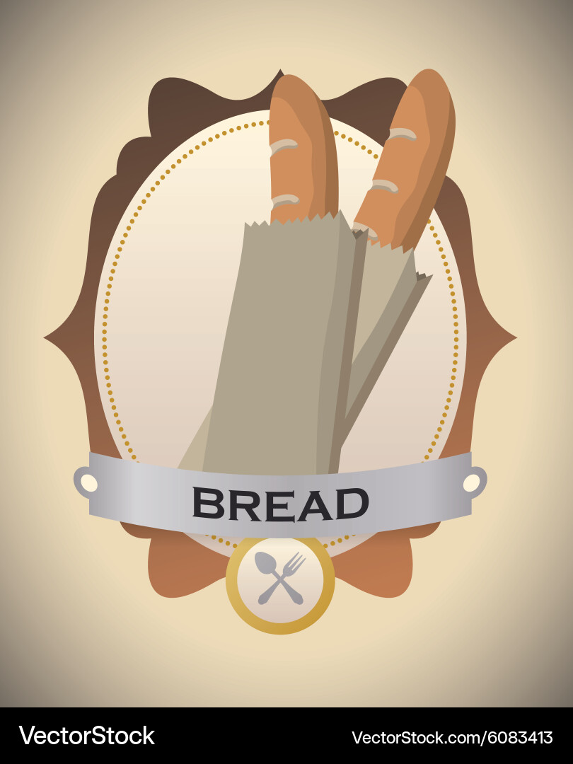 Bakery design Royalty Free Vector Image - VectorStock