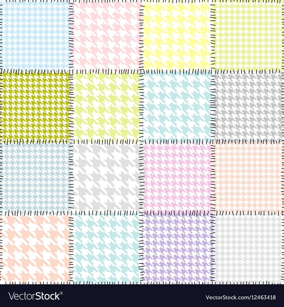 Background with houndstooth pattern