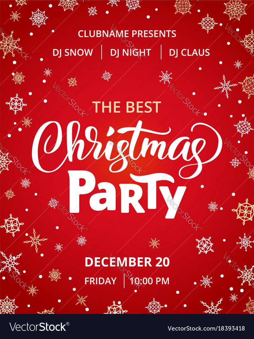 Blank Event Poster Template