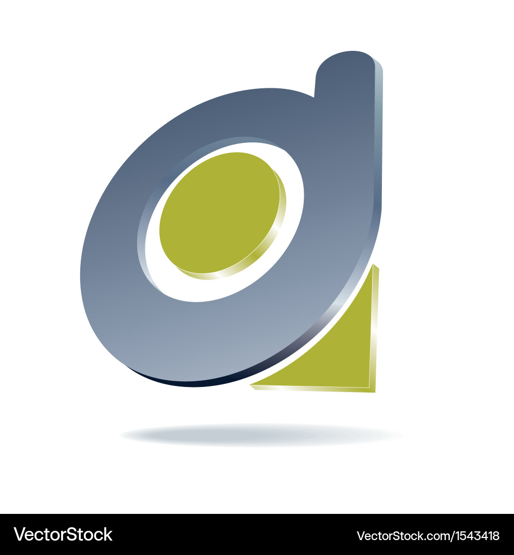 Logo one Royalty Free Vector Image - VectorStock