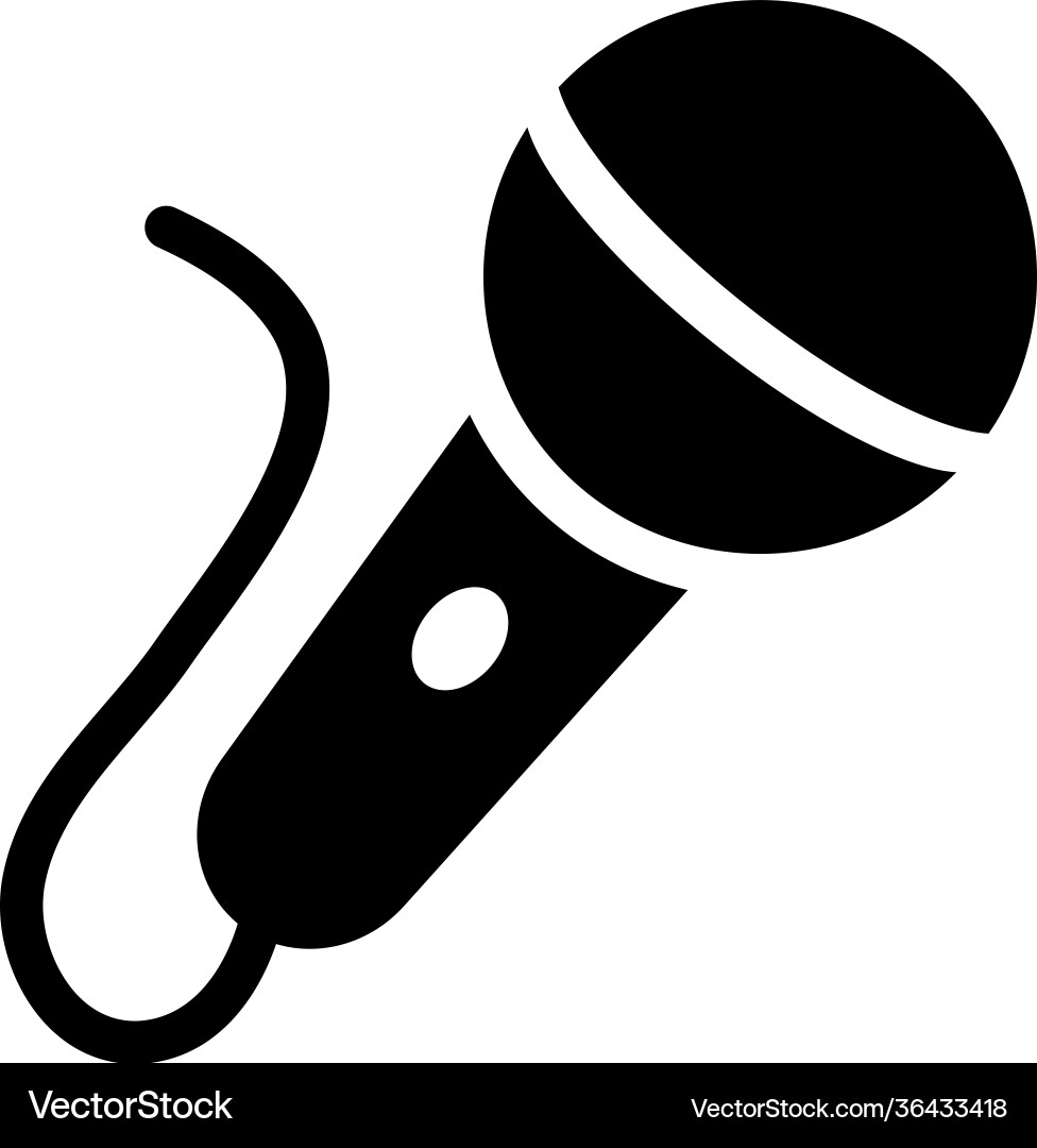 Mic Royalty Free Vector Image - VectorStock