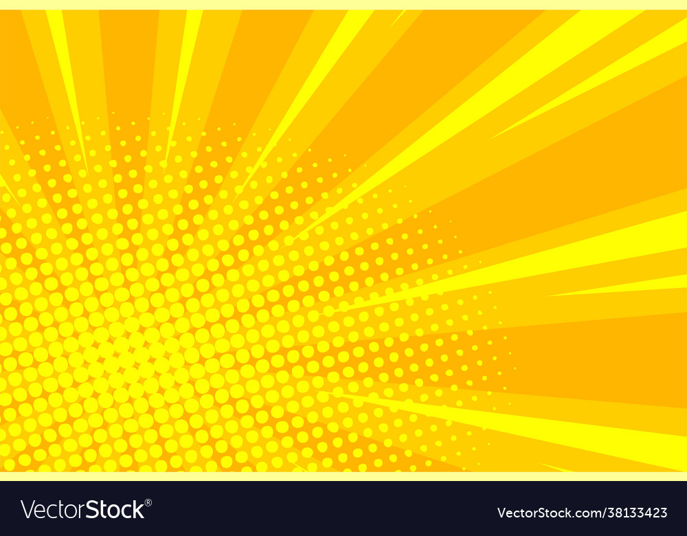 Comic style background design element for poster Vector Image