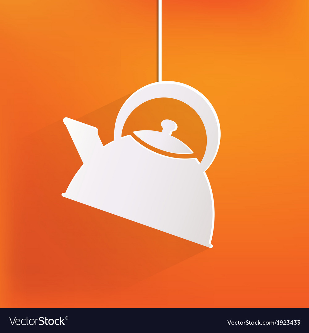 Teapot icon coffee pot symbol Royalty Free Vector Image