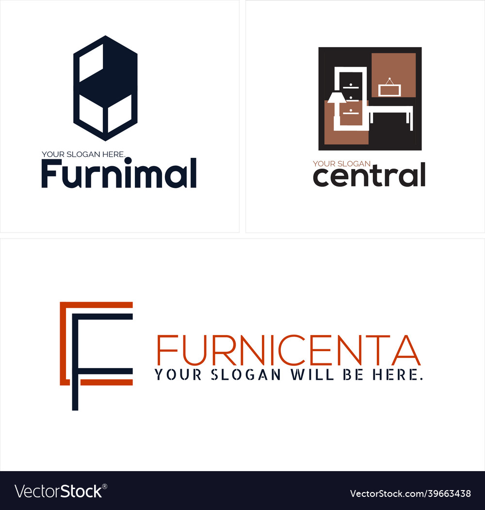 Sales furniture home decorative logo design