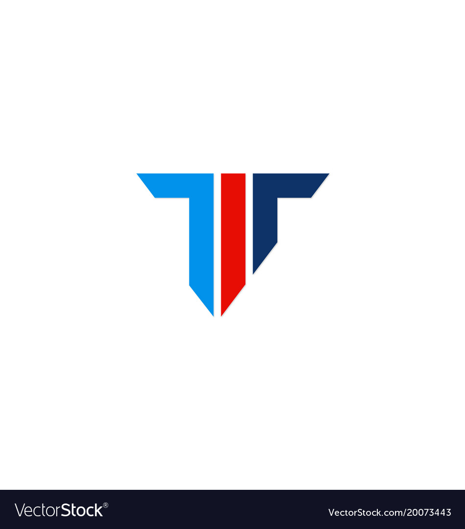 t shape logo