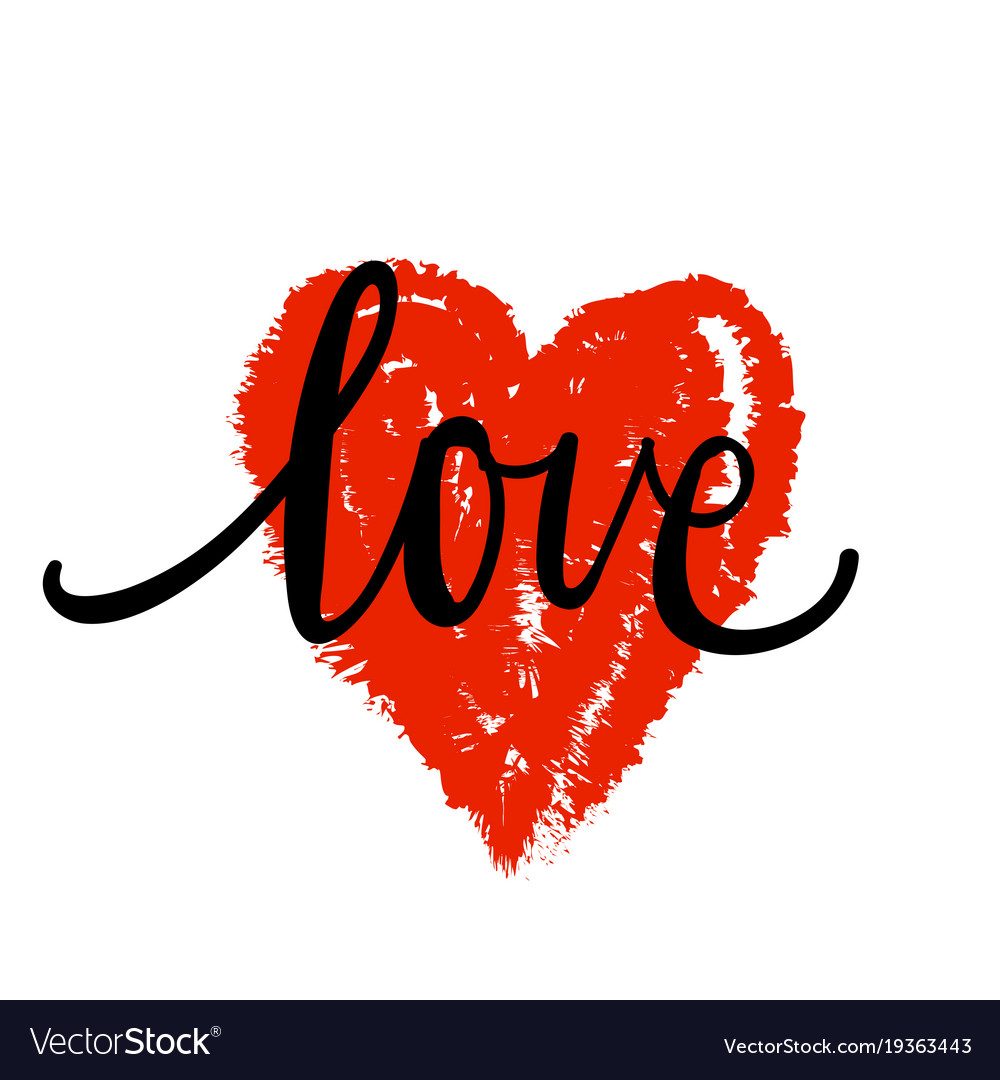 lettering-the-word-love-in-the-shape-of-the-heart-vector-image