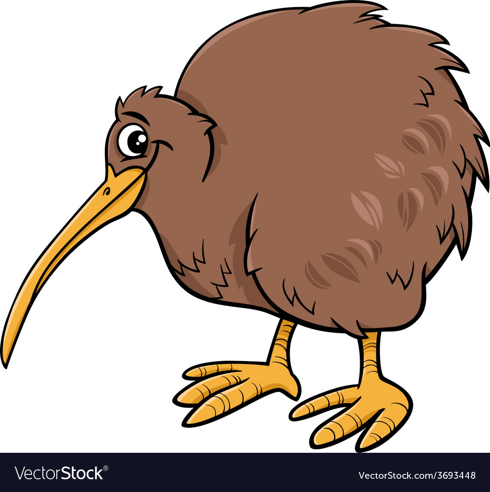 cartoon kiwi