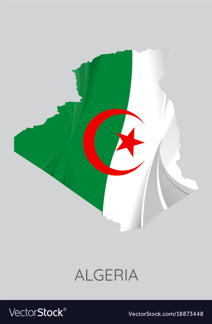 Map of algeria