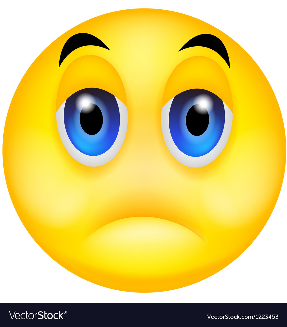 Sad Emotion Royalty Free Vector Image VectorStock