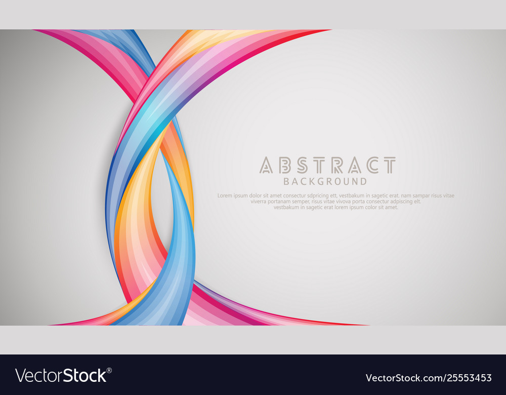 Waving elegance abstract background with dynamic