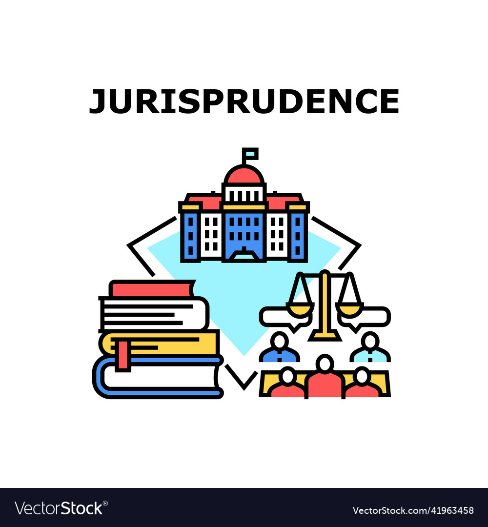 Jurisprudence Konzept Farbe