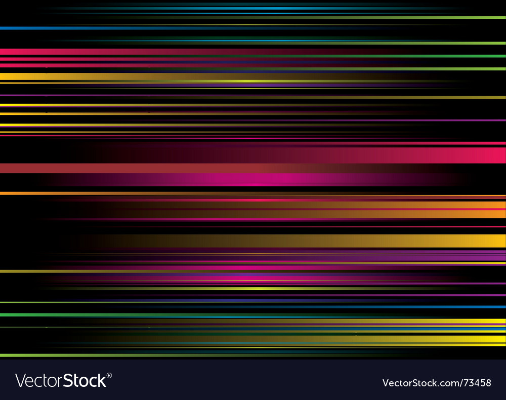 Rainbow stripe ribbon Royalty Free Vector Image