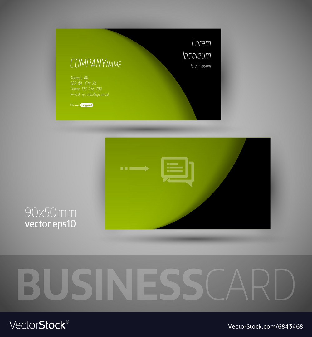 business card template with sample texts sample business card template