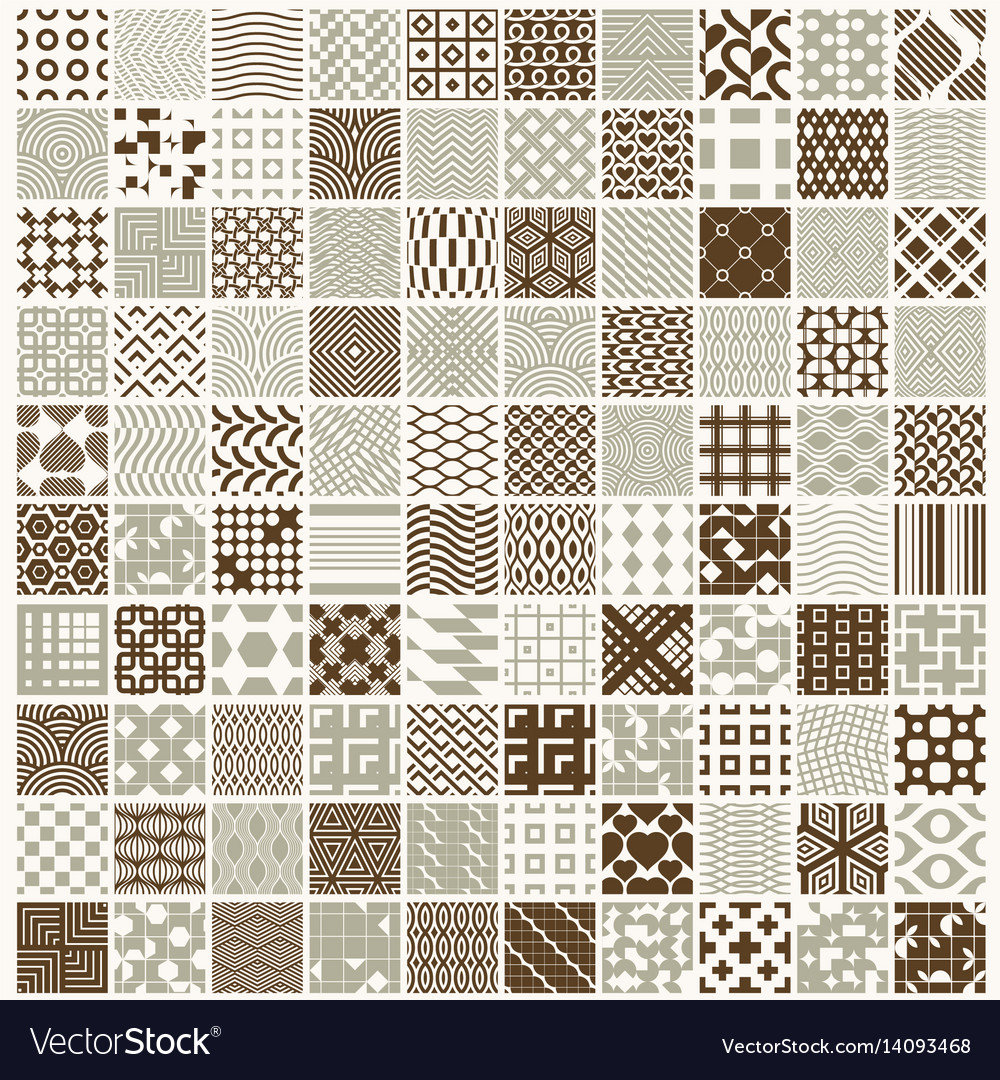 Graphic vintage textures created with squares