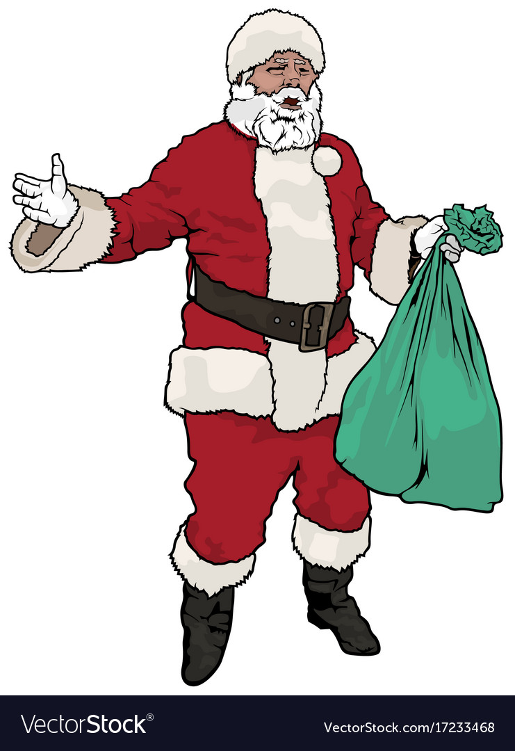 Santa claus Royalty Free Vector Image - VectorStock