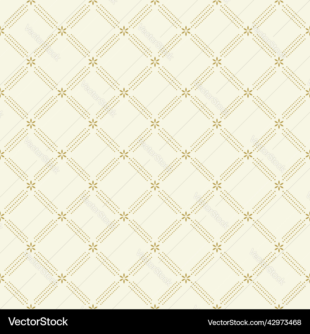 Seamless geometric pattern with dotted Royalty Free Vector