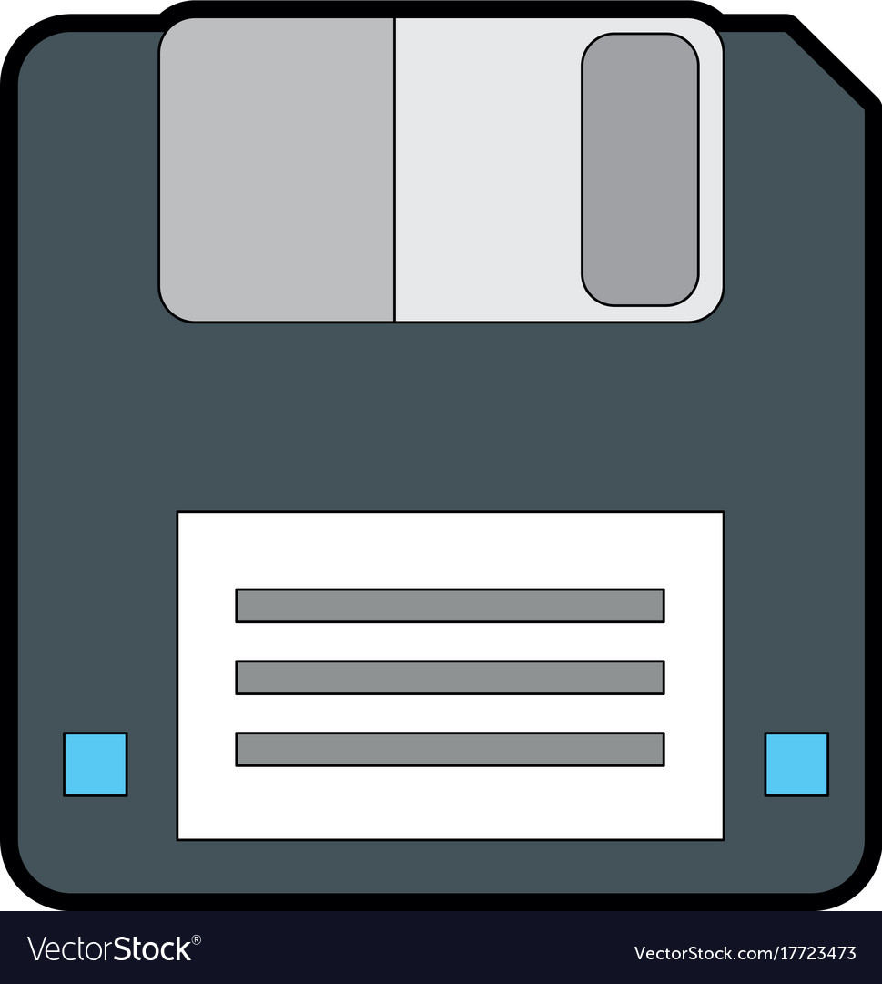 Floppy disk data storage