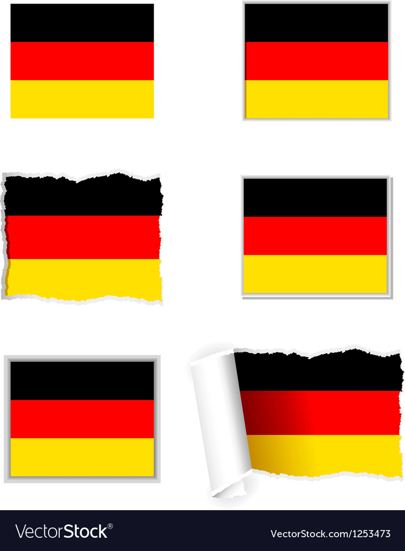 Germany flag set