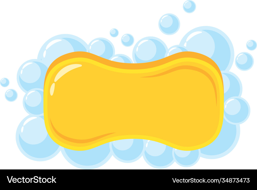 Soap bar with bubbles icon Royalty Free Vector Image