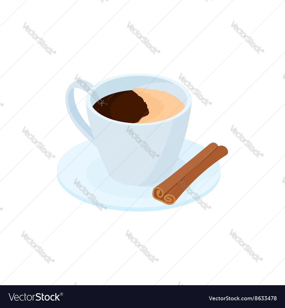coffee with cinnamon stick