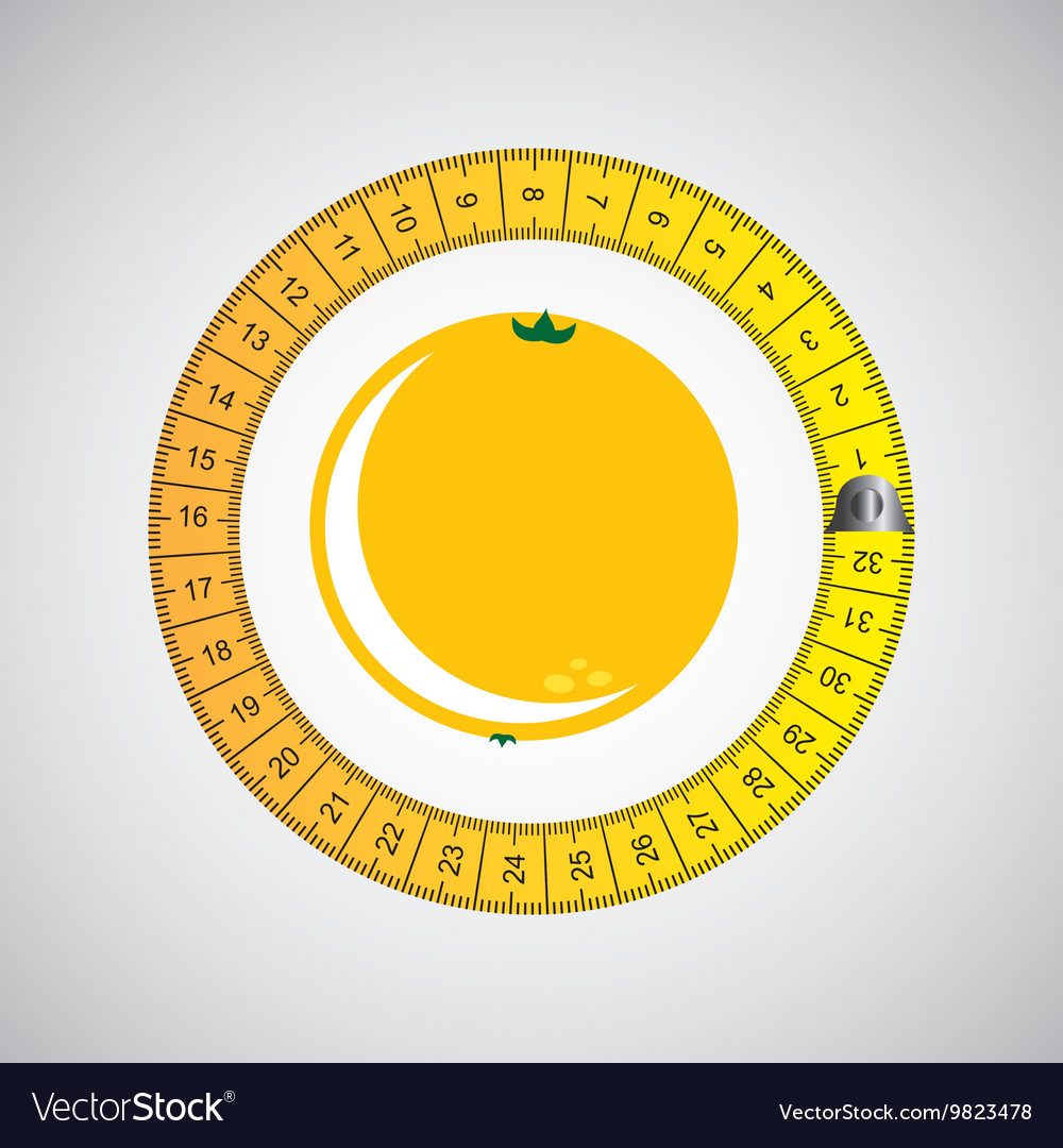 Orange and tape measure