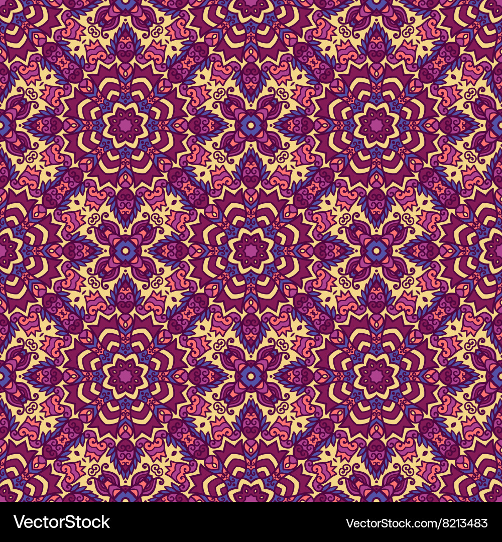 Ethnic seamless pattern Royalty Free Vector Image