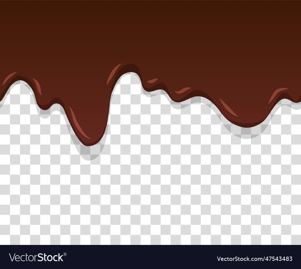 Melted chocolate seamless texture