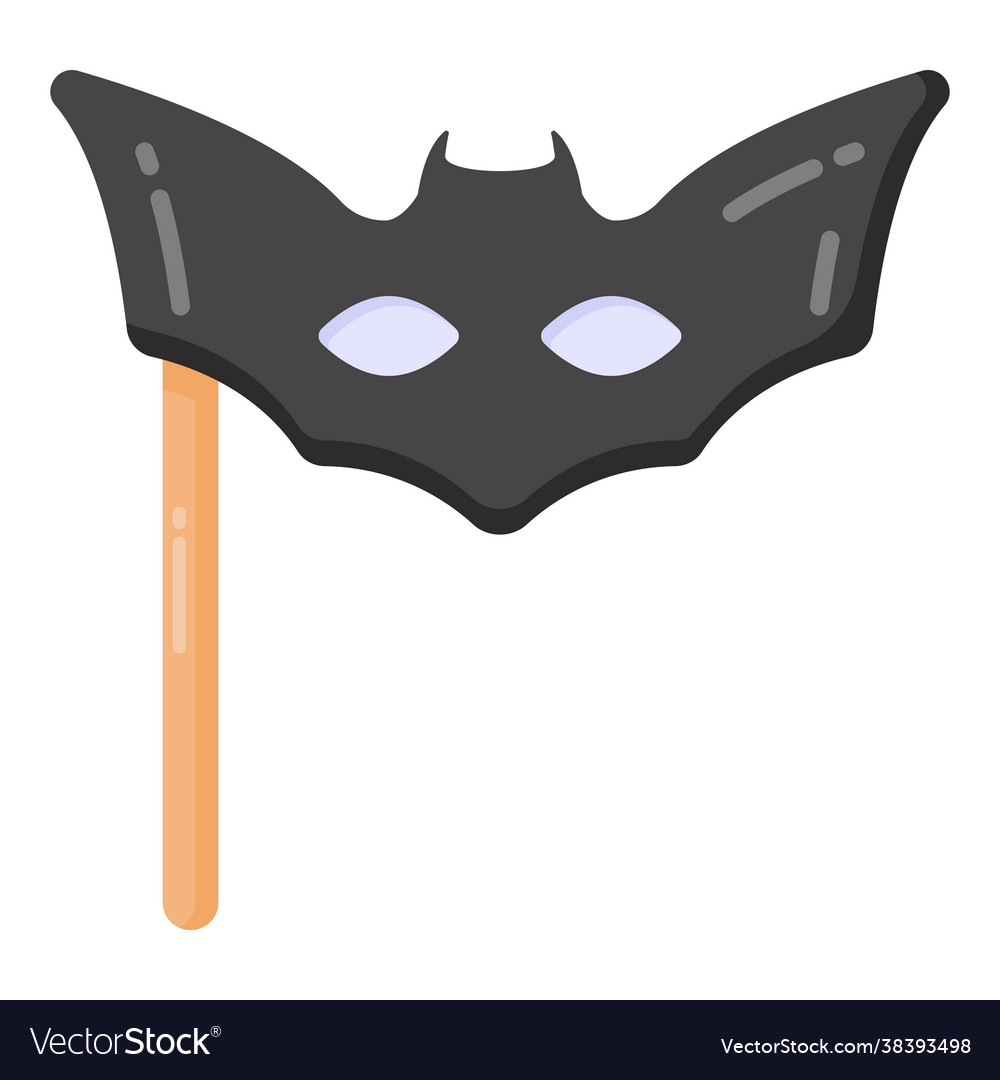 Halloween mask Royalty Free Vector Image VectorStock