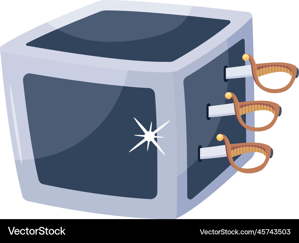 Box trick Royalty Free Vector Image - VectorStock