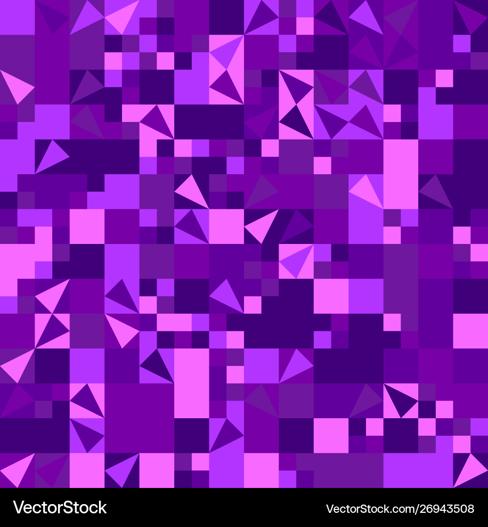 Colorful mosaic pattern background - abstract Vector Image