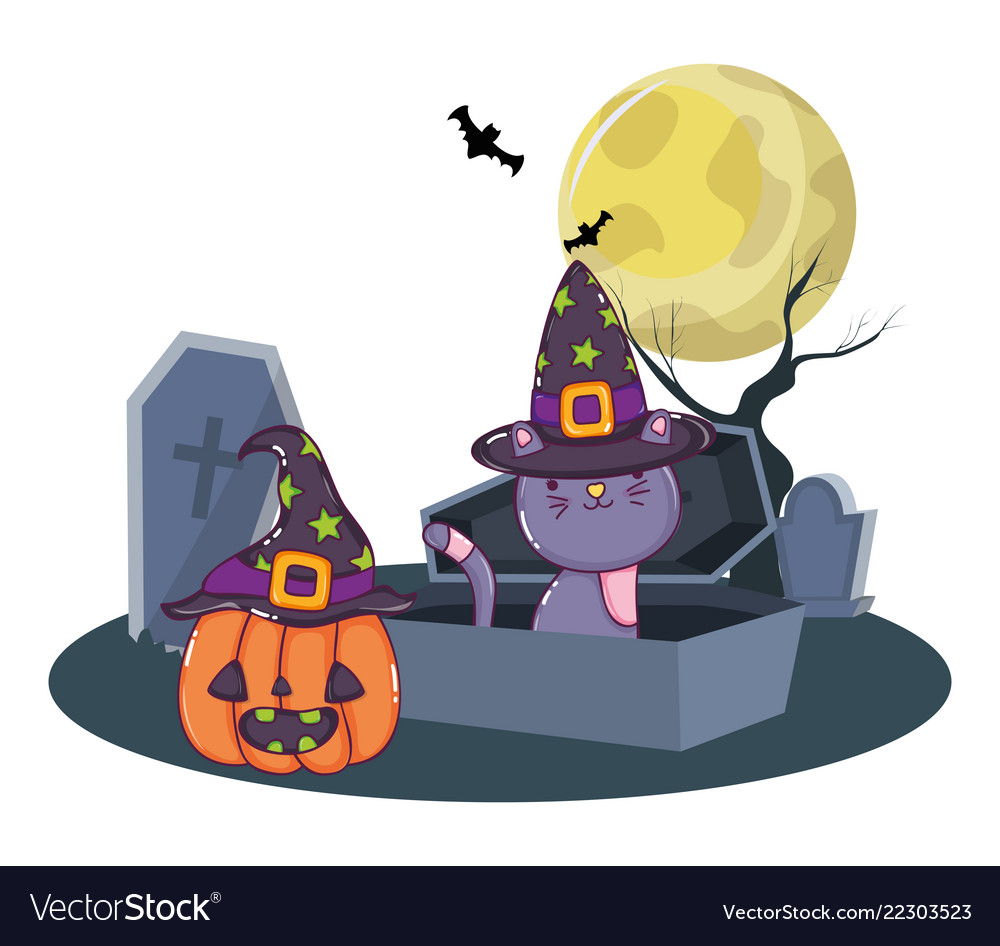 Halloween cute cartoons