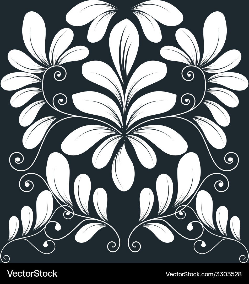 Floral pattern Royalty Free Vector Image - VectorStock