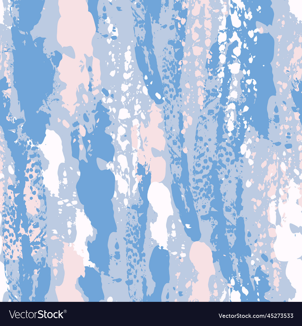 Abstract paint brush strokes seamless pattern