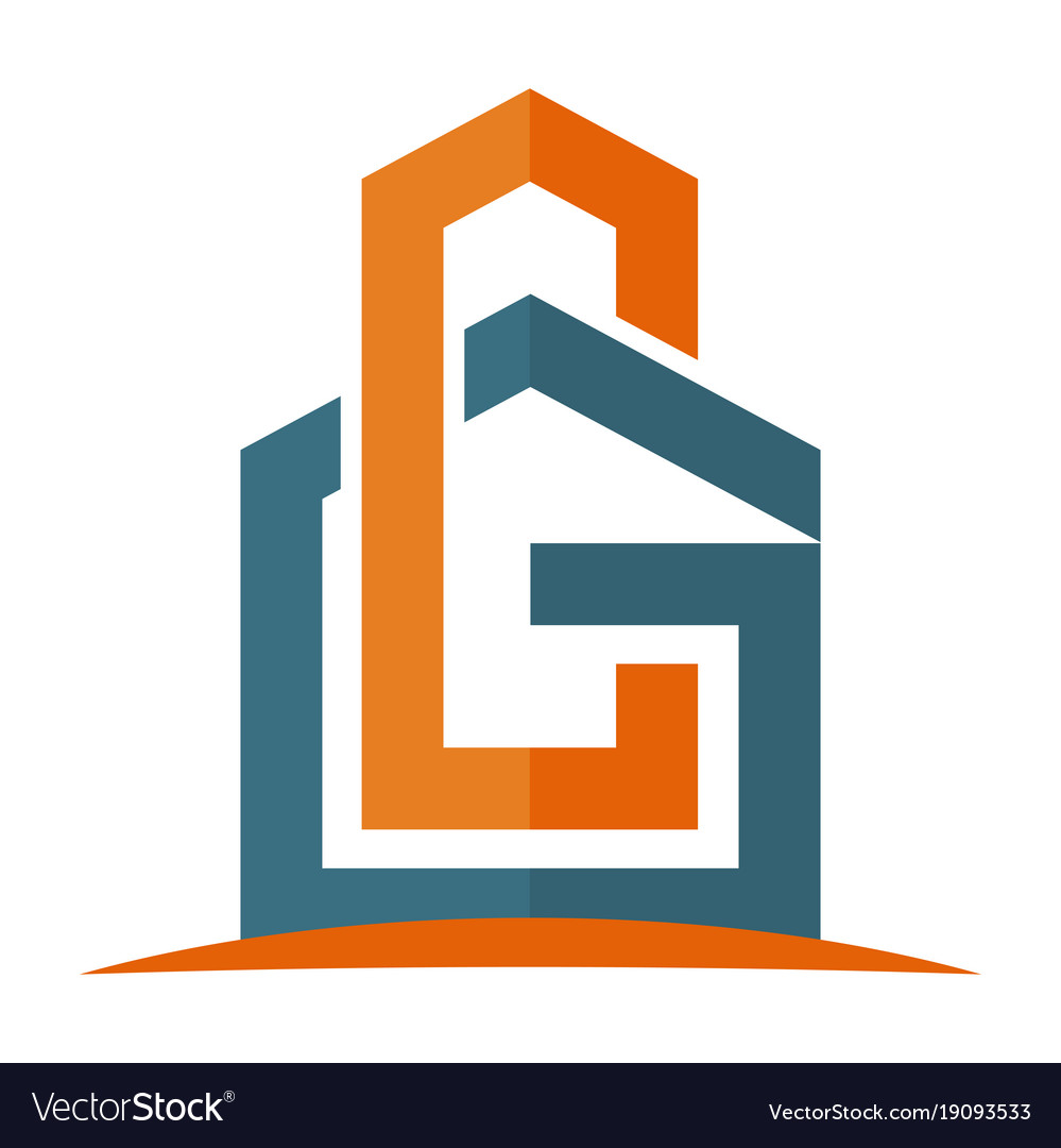 construction business logo with
