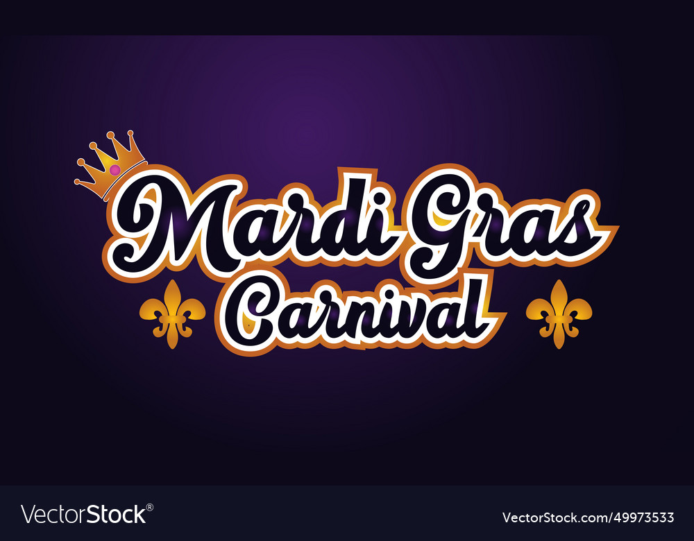 Mardi gras celebrated on 13th february banner