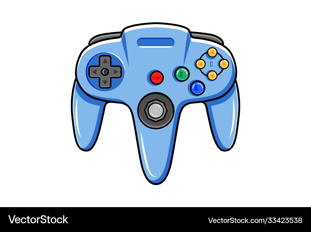Modern game controller icon Royalty Free Vector Image