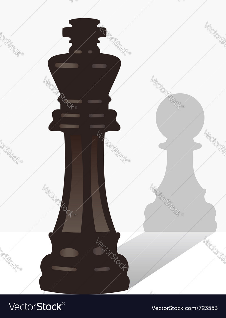 Chess, king, figure, game, board, shadow, dark, HD wallpaper