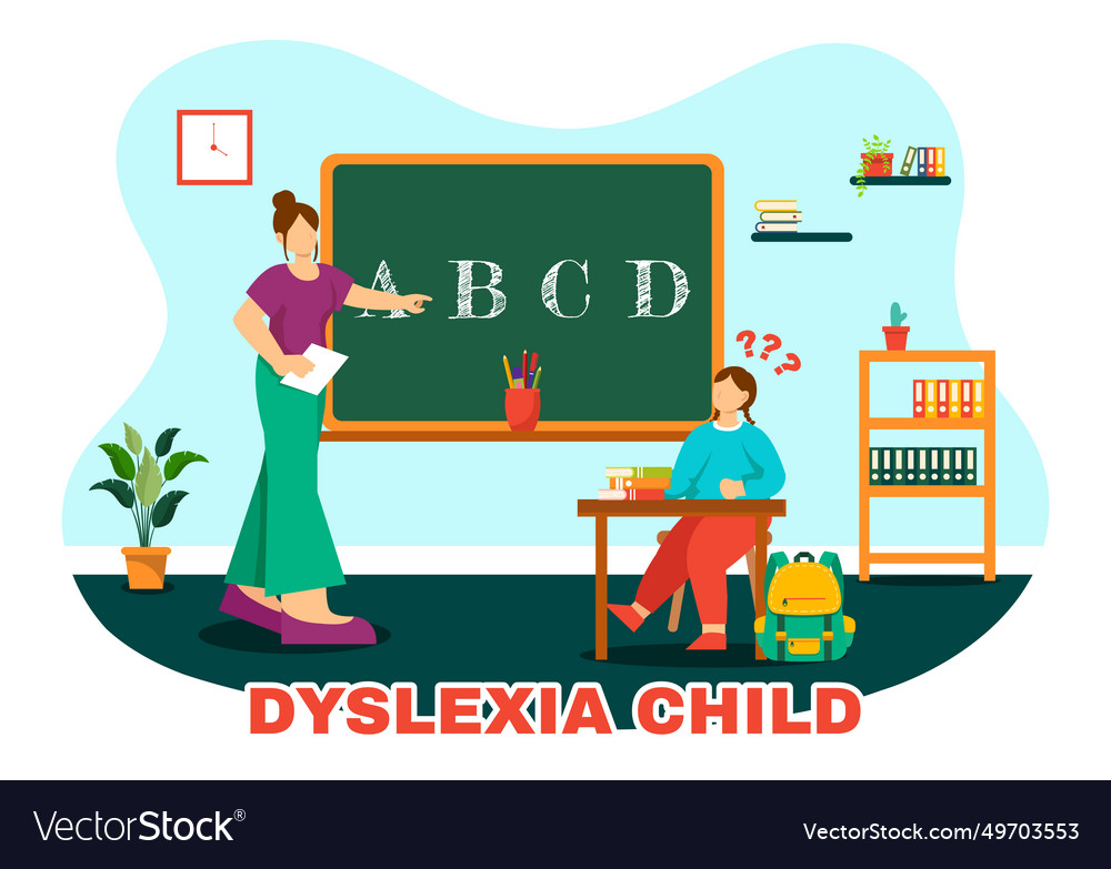 Dyslexia children of kids disorder