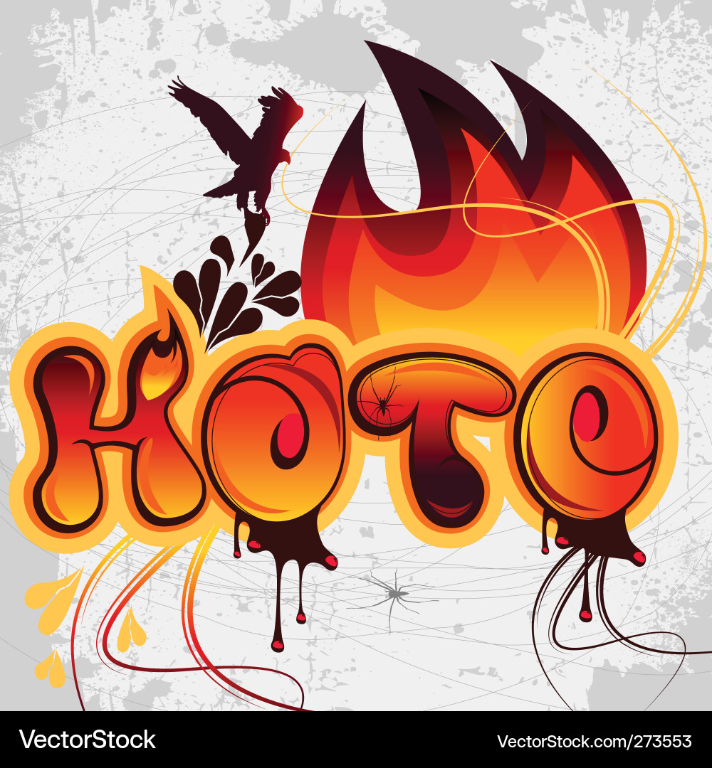 Flame background Royalty Free Vector Image - VectorStock