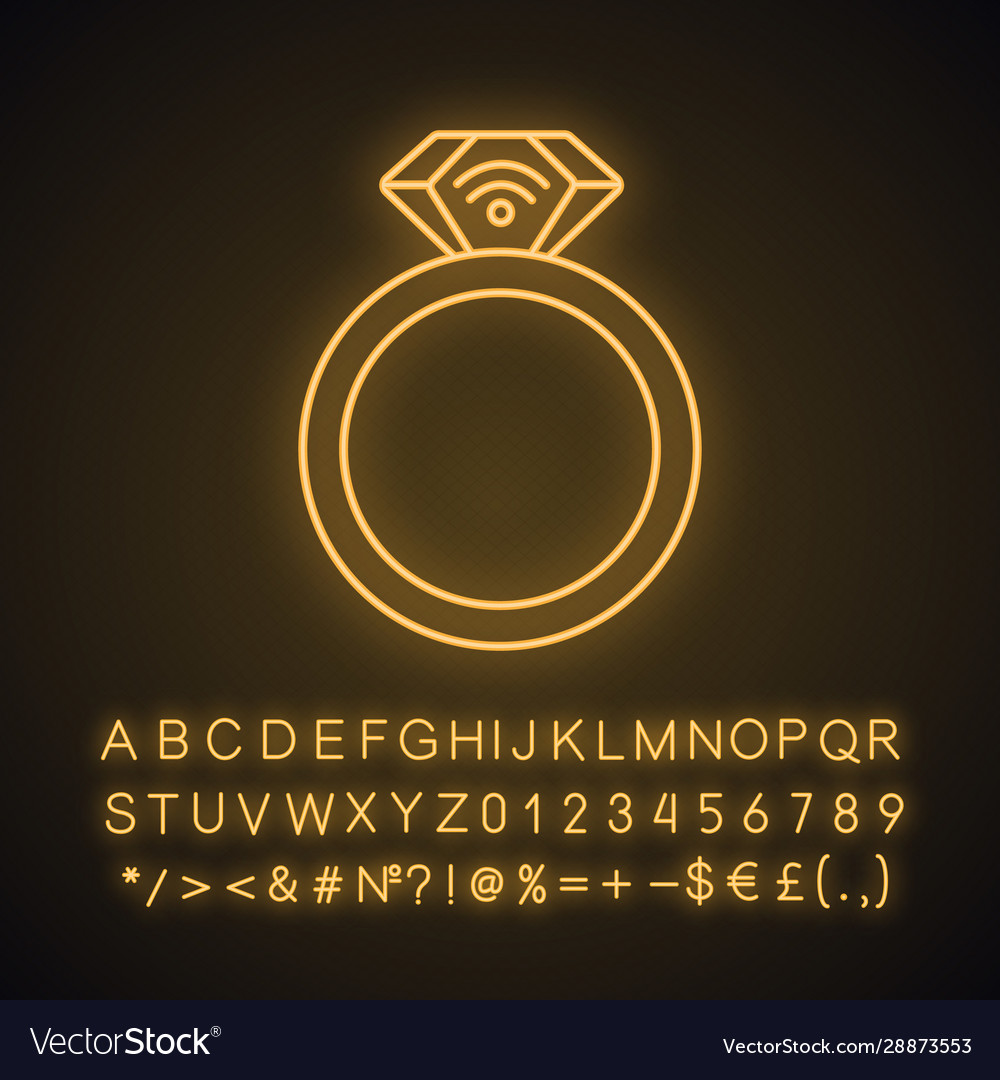 glowing nfc ring