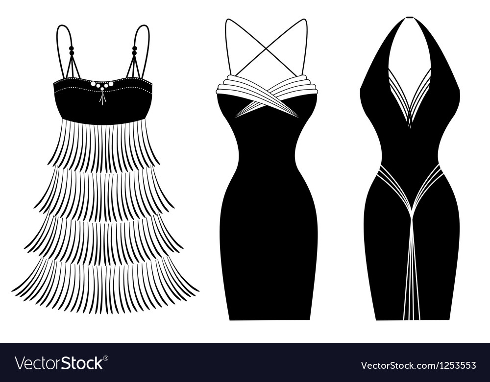 Silhouette Dress Svg - 249+ SVG File for DIY Machine