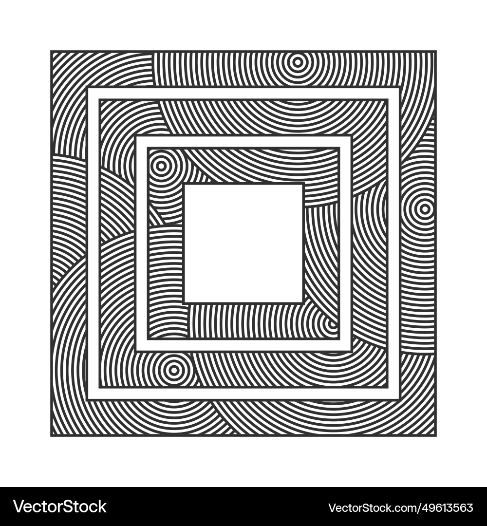 Decorative frames set Royalty Free Vector Image