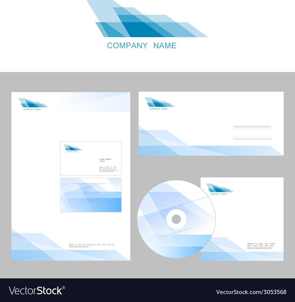 Corporate identity templates