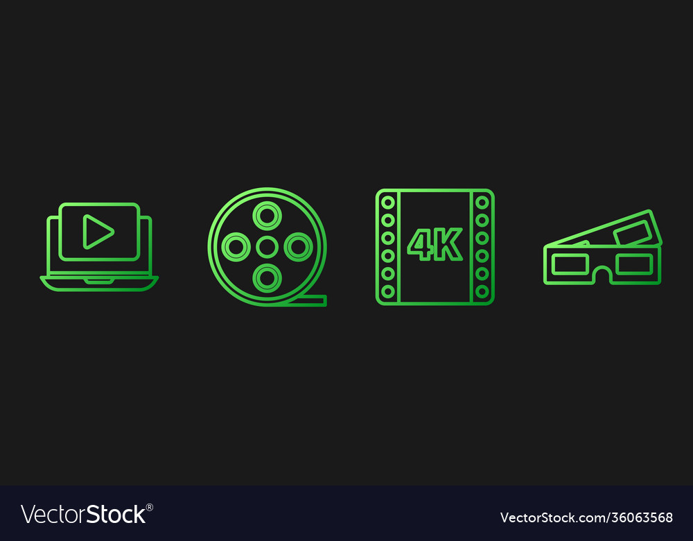 Set line 4k movie tape frame online play video