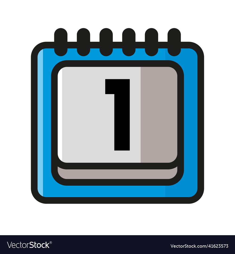 Calendar reminder icon Royalty Free Vector Image