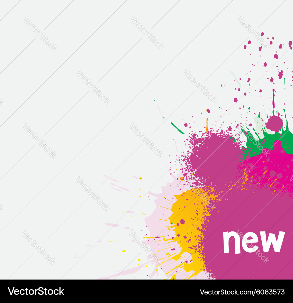 Ink splat Royalty Free Vector Image - VectorStock