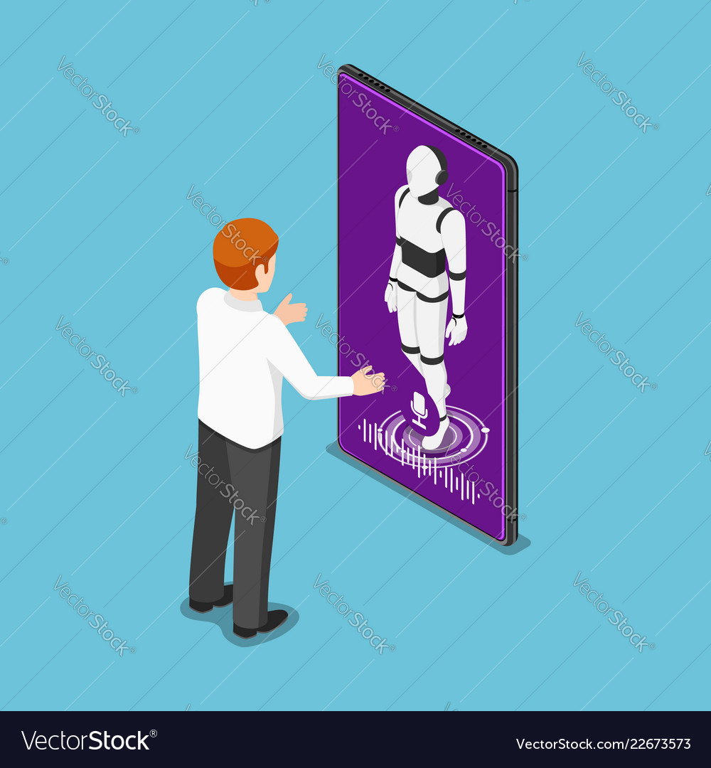 ai robot talking
